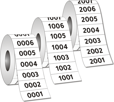 Numbered Labels