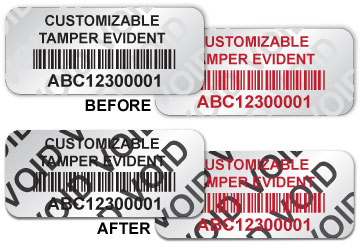 Tamper Evident Labels