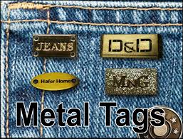 Metallic Garment Label