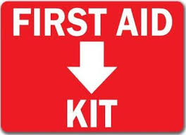 First Aid Signs Name Plate