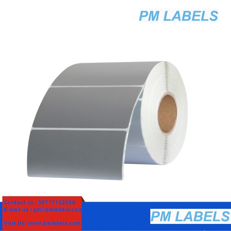 Blank waterproof adhesive labels